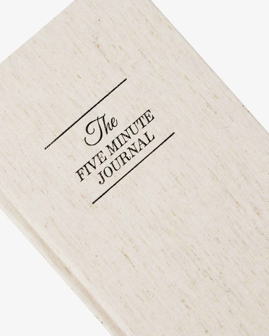 Gratitude Journal – Five Minute Daily Planner, Original Linen Cover