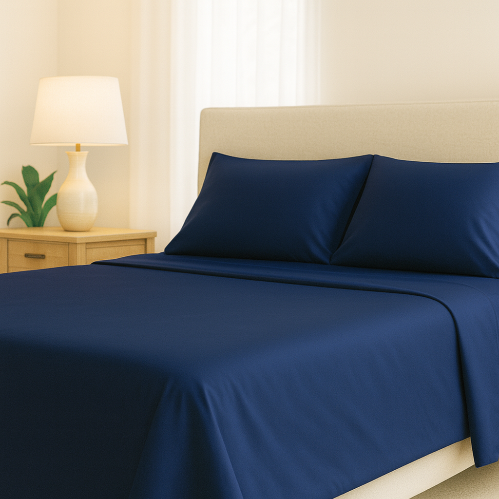 Bamboo Viscose Sheet Set – 4-Piece, Luxury Softness, Queen/King