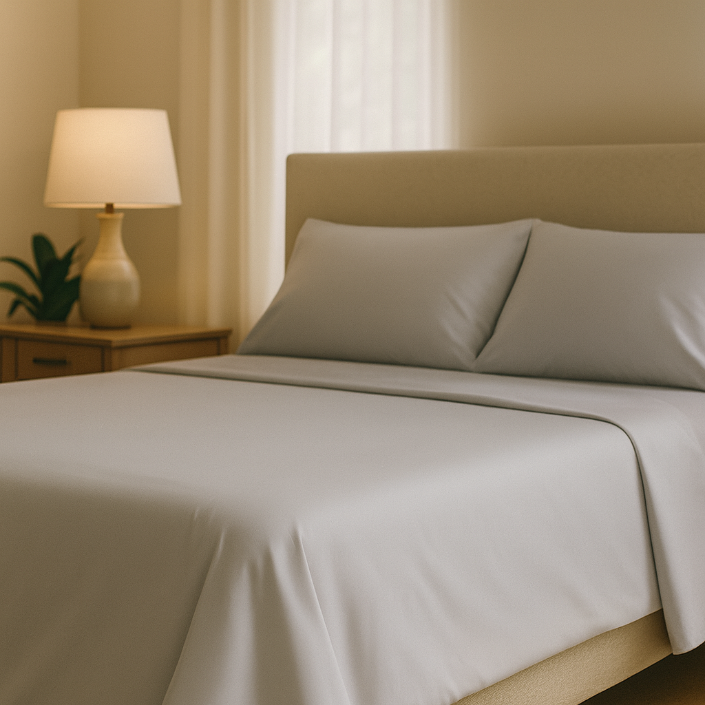 Bamboo Viscose Sheet Set – 4-Piece, Luxury Softness, Queen/King