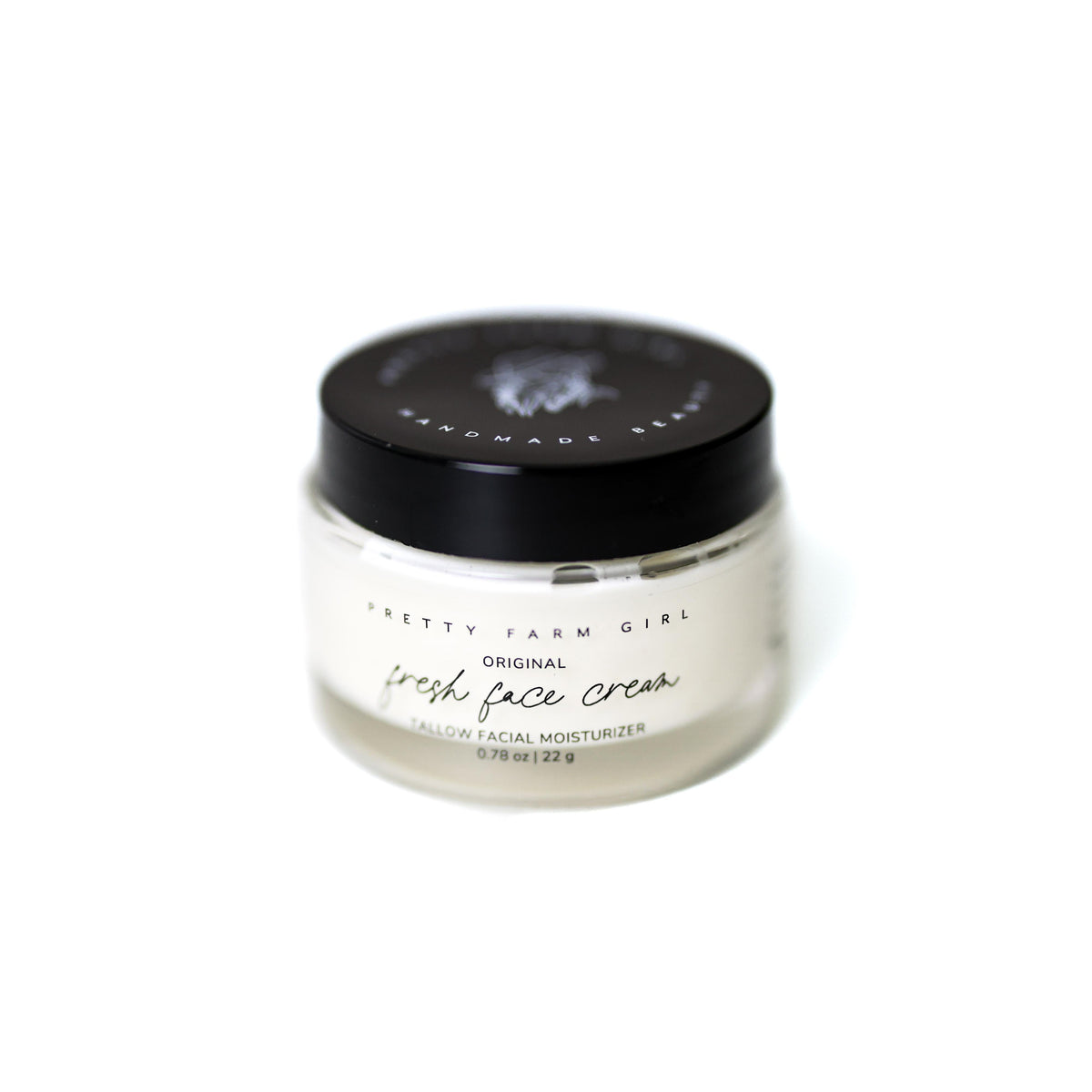 Anti-Aging Face Cream – Tallow Moisturizer, 0.78 oz Glass Jar