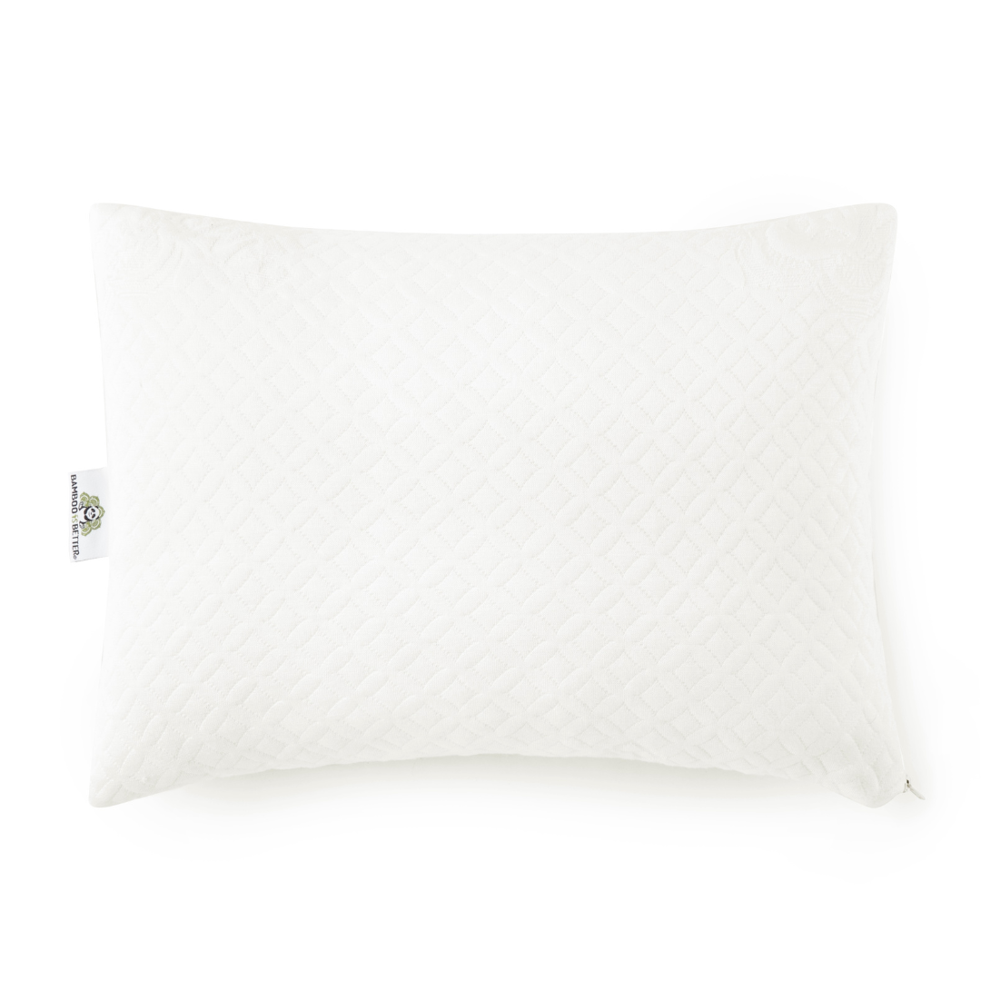 Bamboo Cooling Pillow – Adjustable Fill, Breathable, Spa Collection